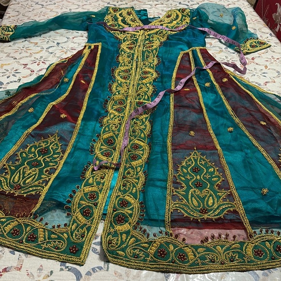 Pakistani  fancy party dress - Picture 3 of 12